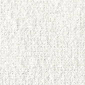 Outdoor fabric texture, white and light gray granular weave, uniformly distributed particles, matte finish, consistent surface.